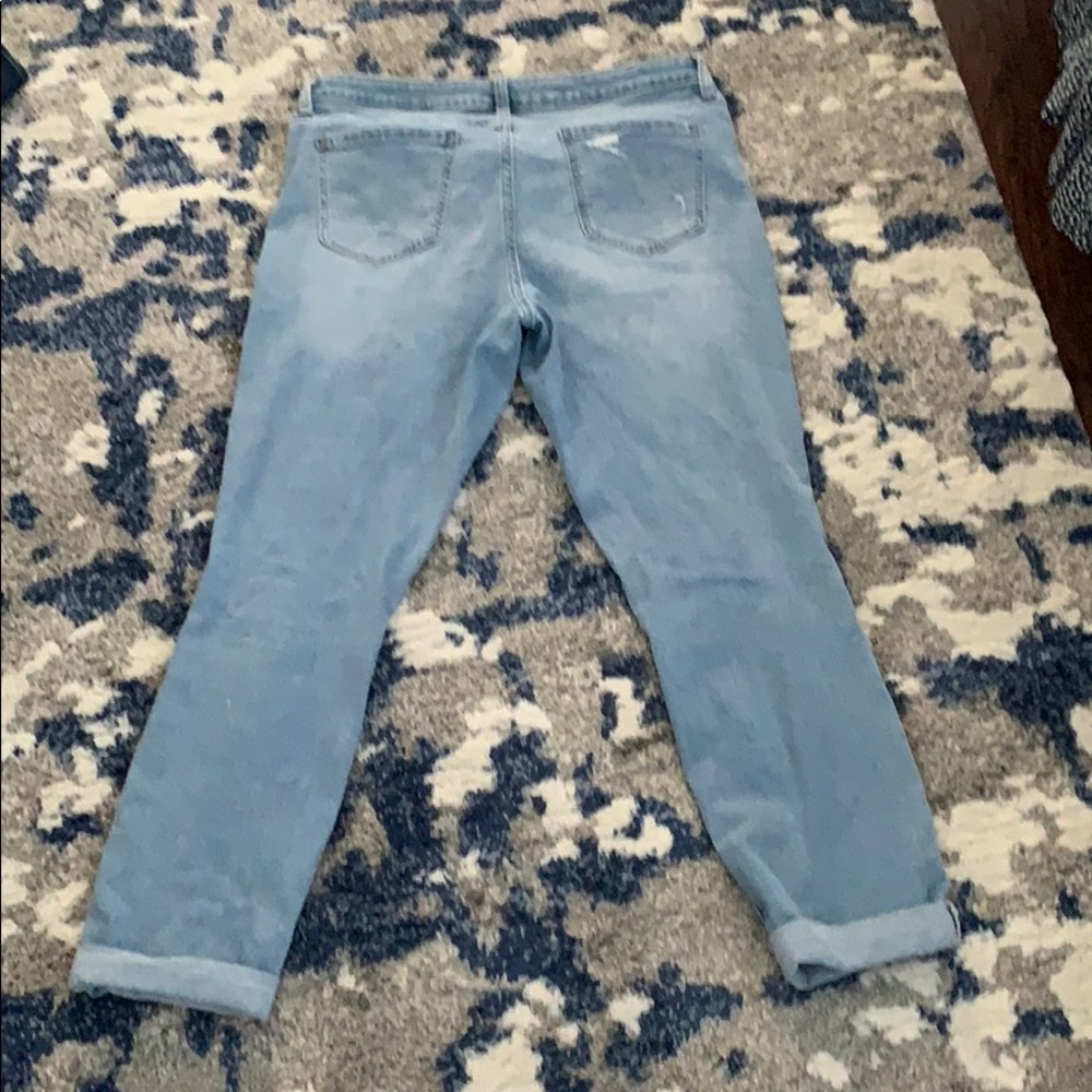 love cuffed skinny ankle light jeans - Picture 5 of 6